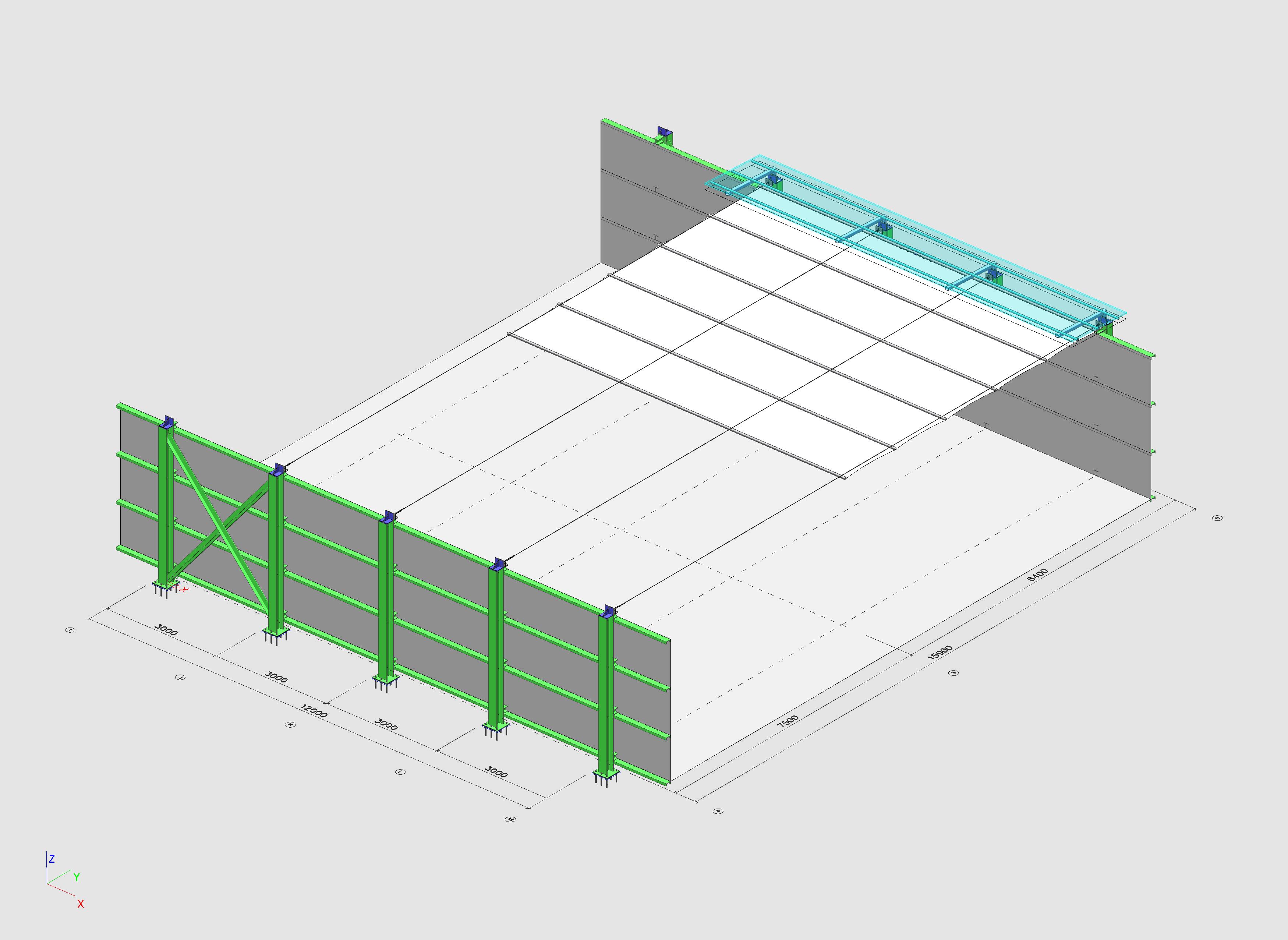 Membransegel & Beschattungsanlage BASF - Abbildung 2
